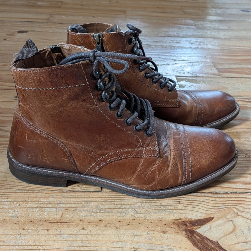 Brown Leather Boots